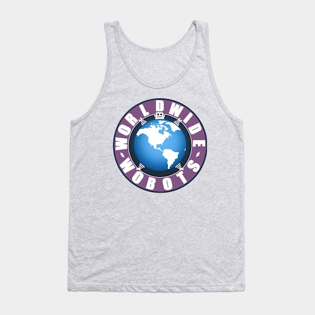 Worldwide Wobots Tank Top by drawboy